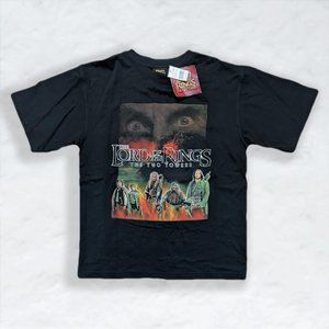 The Lord of the Rings "The Two Towers" Official 2002 BOYS Size T-Shirt